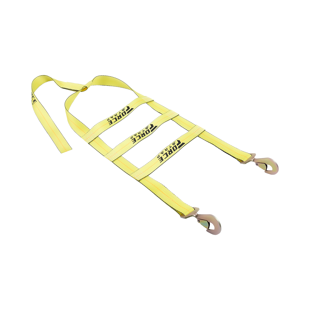 2 hüvelykes Tow Dolly kosárhevederek Állítható Tow Dolly Wheel Net