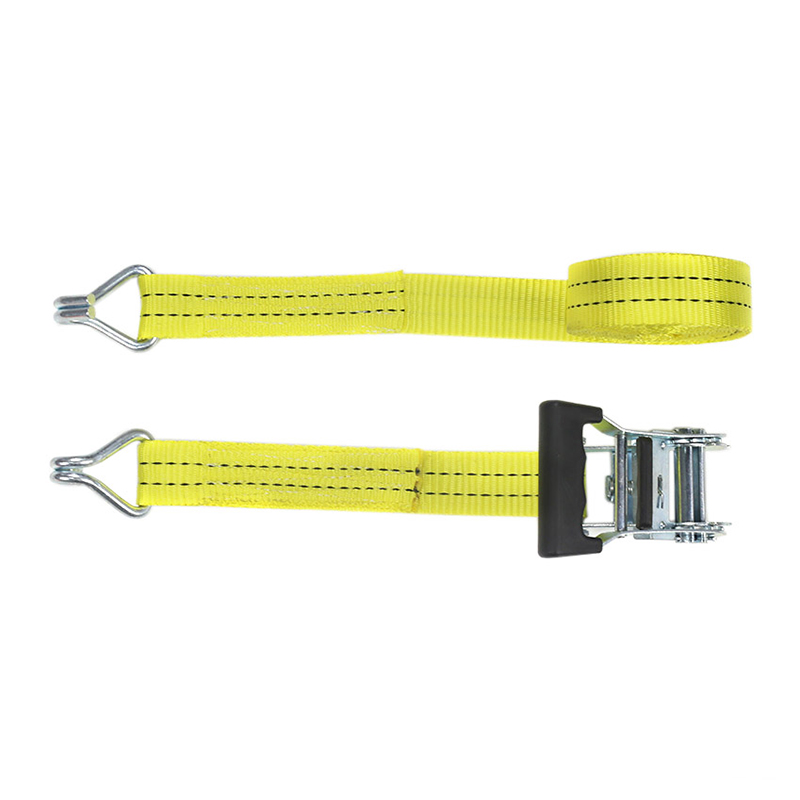 35 mm-es 2t gumibevonatú fogantyús racsnis hevederek teherszállításhoz