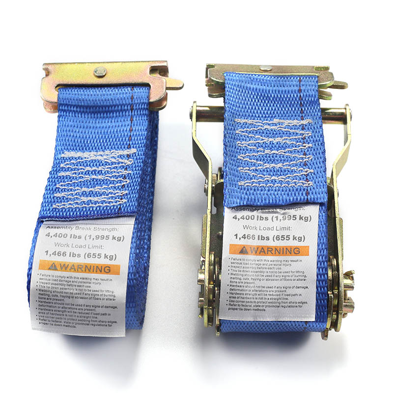A 2 hüvelykes E-Track racsnis szíj (kék) A 2 hüvelykes E-Track racsnis szíj (kék)